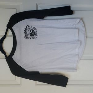 Sublime small 3/4 length sleeve t shirt